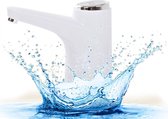 Elektrische Drinkwater Pomp - Oplaadbare Waterpomp Dispenser - Draagbare Gebotteld Water Dispenser - Automatische Water Dispenser - Voor Thuis, Kantoor, Buiten - Wit