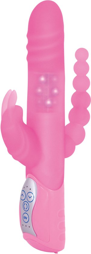 Seven Creations - E Rabbit Triple Play - Vibrators Double Roze