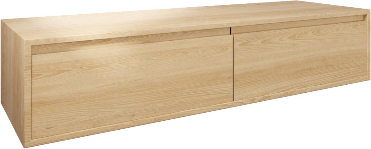 Freya | Massief Eikenhouten Badmeubel | Zwevend | Meerdere maten en kleuren