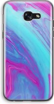 Case Company® - Samsung Galaxy A5 (2017) hoesje - Zweverige regenboog - Soft Cover Telefoonhoesje - Bescherming aan alle Kanten en Schermrand