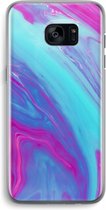 Case Company® - Samsung Galaxy S7 Edge hoesje - Zweverige regenboog - Soft Cover Telefoonhoesje - Bescherming aan alle Kanten en Schermrand