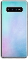 Case Company® - Samsung Galaxy S10 4G hoesje - Mist pastel - Soft Cover Telefoonhoesje - Bescherming aan alle Kanten en Schermrand