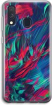 Case Company® - Samsung Galaxy A40 hoesje - Pilgrims Of The Sea - Soft Cover Telefoonhoesje - Bescherming aan alle Kanten en Schermrand