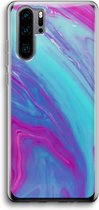 Case Company® - Huawei P30 Pro hoesje - Zweverige regenboog - Soft Cover Telefoonhoesje - Bescherming aan alle Kanten en Schermrand