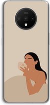 Case Company® - OnePlus 7T hoesje - Fresh coffee - Soft Cover Telefoonhoesje - Bescherming aan alle Kanten en Schermrand