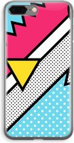 Case Company® - iPhone 8 Plus hoesje - Pop Art #3 - Soft Cover Telefoonhoesje - Bescherming aan alle Kanten en Schermrand