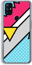 Case Company® - OnePlus Nord N10 5G hoesje - Pop Art #3 - Soft Cover Telefoonhoesje - Bescherming aan alle Kanten en Schermrand