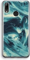Case Company® - Huawei P Smart (2019) hoesje - Dreaming About Whales - Soft Cover Telefoonhoesje - Bescherming aan alle Kanten en Schermrand