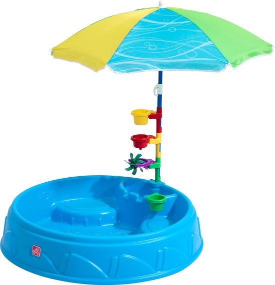 Step2 Play & Shade Pool kinder Zwembad met Parasol in Blauw - Zwembadje -  Peuterbadje... | bol.com