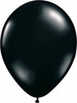 ballonnen 30 cm latex zwart 100 stuks