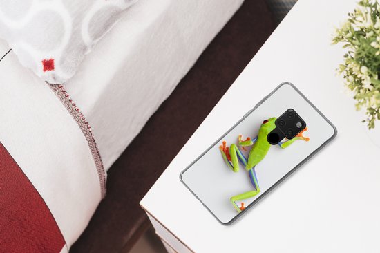 Coque Huawei P40 Lite - Grenouille - Animaux - Vert - Coque de téléphone en Siliconen