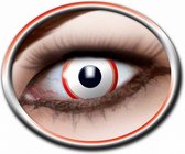 contactlenzen Saw siliconen wit/rood/zwart