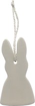 Delight Department konijn hanger zand - Pasen - Klei - 7 centimeter