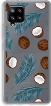 Case Company® - Samsung Galaxy A42 5G hoesje - Kokosnoot - Soft Cover Telefoonhoesje - Bescherming aan alle Kanten en Schermrand