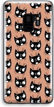 Case Company® - Samsung Galaxy S9 hoesje - Kat - Soft Cover Telefoonhoesje - Bescherming aan alle Kanten en Schermrand