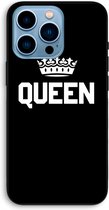 Case Company® - iPhone 13 Pro Max hoesje - Queen zwart - Biologisch Afbreekbaar Telefoonhoesje - Bescherming alle Kanten en Schermrand