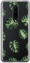 Case Company® - OnePlus 7 Pro hoesje - Tropische bladeren - Soft Cover Telefoonhoesje - Bescherming aan alle Kanten en Schermrand