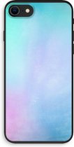 Case Company® - iPhone SE 2020 hoesje - Mist pastel - Biologisch Afbreekbaar Telefoonhoesje - Bescherming alle Kanten en Schermrand