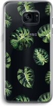Case Company® - Samsung Galaxy S7 Edge hoesje - Tropische bladeren - Soft Cover Telefoonhoesje - Bescherming aan alle Kanten en Schermrand