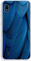 Case Company® - Samsung Galaxy A10 hoesje - Pauw - Soft Cover Telefoonhoesje - Bescherming aan alle Kanten en Schermrand