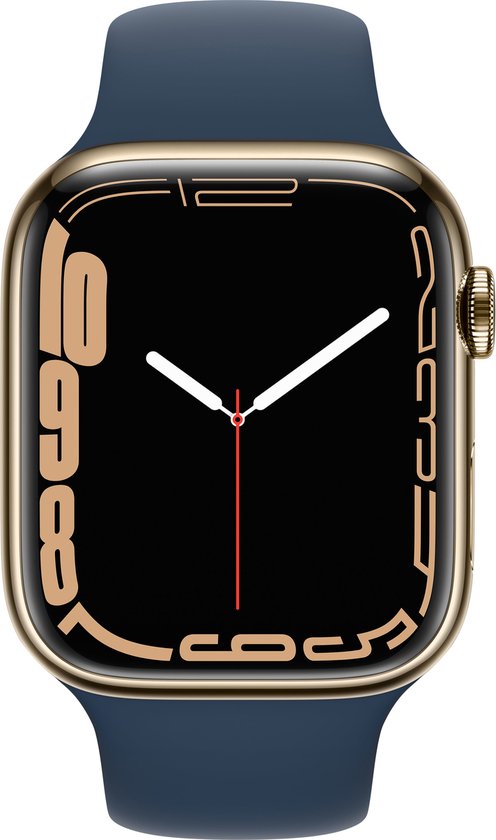 Smartwatch Apple Watch Series 7 Blauw Gouden