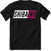 Shiba inu T-Shirt | Shib Crypto ethereum kleding Kado Heren / Dames | Perfect cryptocurrency munt Cadeau shirt Maat XL