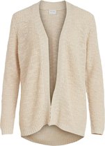 Vila Vest Vipoca L/s Open Knit Cardigan 14070535 Cement Dames Maat - L