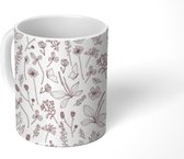 Mug - Mug à café - Plantes - Motif - Fleurs - Mugs - 350 ML - Tasse - Mugs à café - Mug à thé