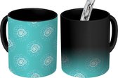 Magische Mok - Foto op Warmte Mokken - Koffiemok - Schelpen - Bubbel - Jongen - Design - Magic Mok - Beker - 350 ML - Theemok