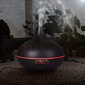 SunTop Diffuser Aroma Diffuser, 550 ml, ultrasone geurlamp, ultra stil, BPA-vrij, oliediffuser met 7 kleuren, led, voor baby, slaapkamer, kamer, kamer, kantoor, yoga, salon, spa, e