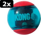 2x KONG SQUEEZZ ACTION ROOD S 5CM