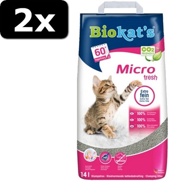 2x BIOKAT'S MICRO FRESH 14LTR | bol.com