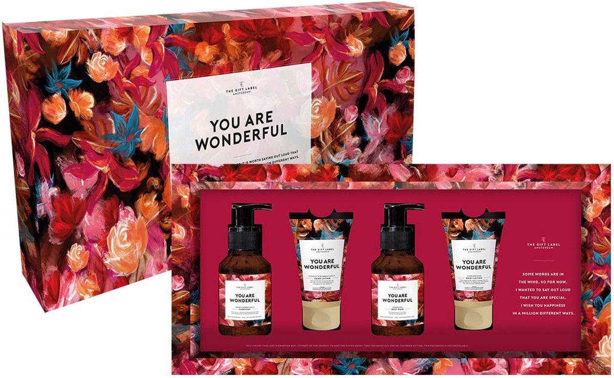 The Gift Label - Luxe giftbox - You are wonderful.