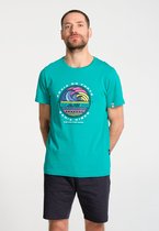 J&JOY - T-Shirt Mannen 26 Bahia Green