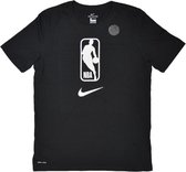 Nike NBA Team 31 SS Tee EZ2B7BBLA-31T, voor een jongen, Grijs, T-shirt, maat: XL