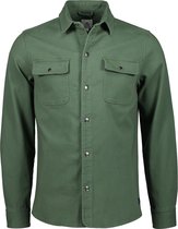 Hensen Overhemd - Slim Fit - Groen - L