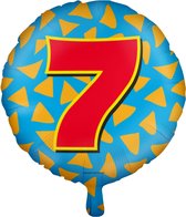 Happy foil balloons - 7 years