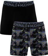 Muchachomalo - 2-pack onderbroeken heren - Bull- Zachte bamboestof - Elastieke waistband