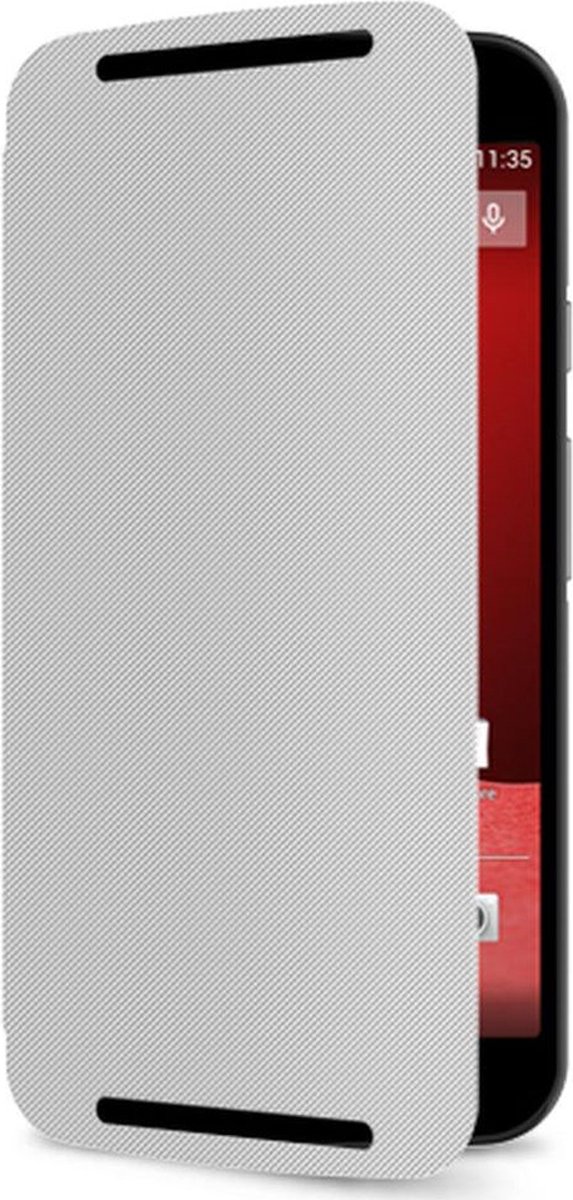 Motorola Flip Shell Moto G 2nd Gen. - Wit
