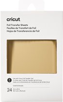 Cricut Folietransfervellen 10x15cm – Goud (8 vellen)