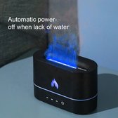 3D Viatel Blue and Fire Flame Diffuser Aroma Diffuser met vlam effect - Luchtbevochtiger | Aromatherapie | Geurverspreider | Sfeerverlichting