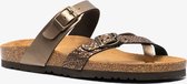 Hush Puppies bio teenslippers - Brons - Maat 37