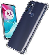 Motorola Moto G60s  Anti Shock Silicone Hoesje - Transparant - ZT Accessoires