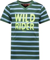 Tygo & Vito T-shirt jongen green maat 110/116