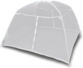 vidaXL Tent 200x150x145 cm glasvezel wit