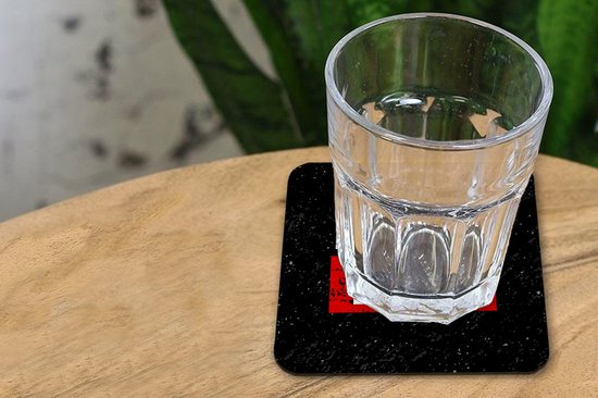 Dessous de Sous-verres - Proverbes - Citations - 'I'm the boss' - 10x10 cm - Dessous de verre - 6 pièces