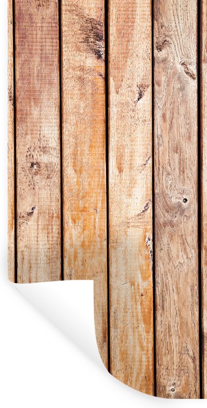 Stickers Stickers muraux - Planche - Vintage - Bois - Nature - 40x80 cm - Feuille adhésive