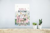 Poster Quotes - Girls room - Spreuken - Meisje - Kids - Baby - Meiden - 20x30 cm - Poster Babykamer