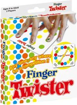 Vinger Twister - Actiespel - Twister Spel Kinderen / Volwassenen - Reiseditie - Familie Spellen