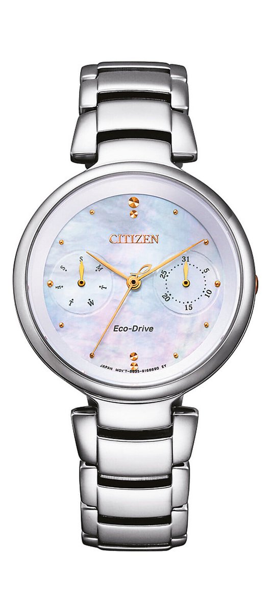 Citizen Citizen L Horloge - Citizen dames horloge - Zilver - diameter 32.5 mm - roestvrij staal